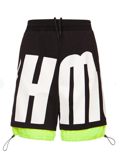 Bermuda BHMG e inserto in nylon fluo