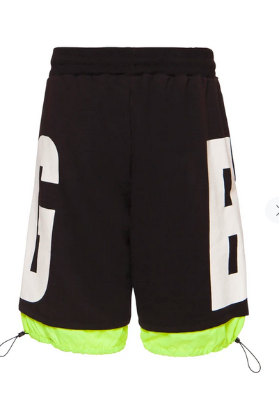 Bermuda BHMG e inserto in nylon fluo