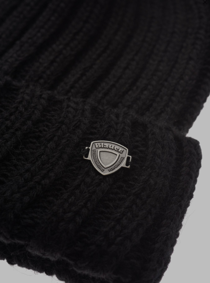 Cappello BLAUER con pon-pon