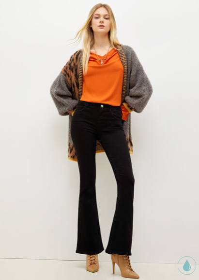 Jeans LIU-JO flare ecosostenibile