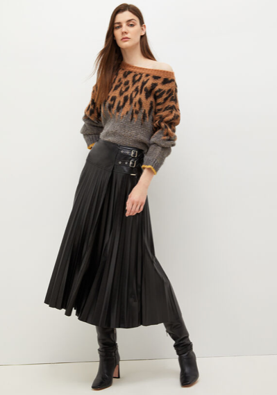 Maglia LIU JO con motivo animalier jacquard