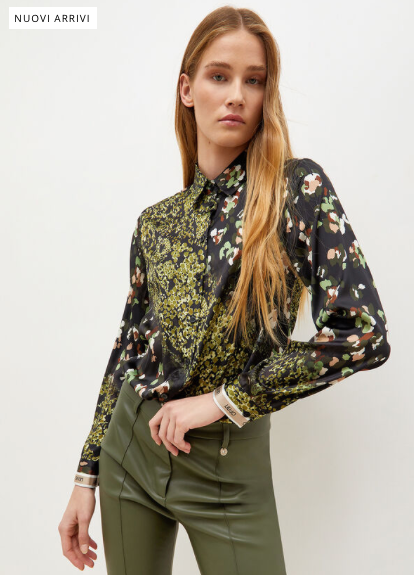 Camicia LIU JO in raso con stampa