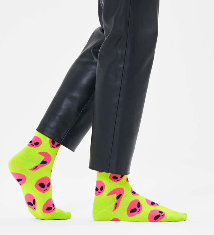 Calze HAPPY SOCKS alieno fluo