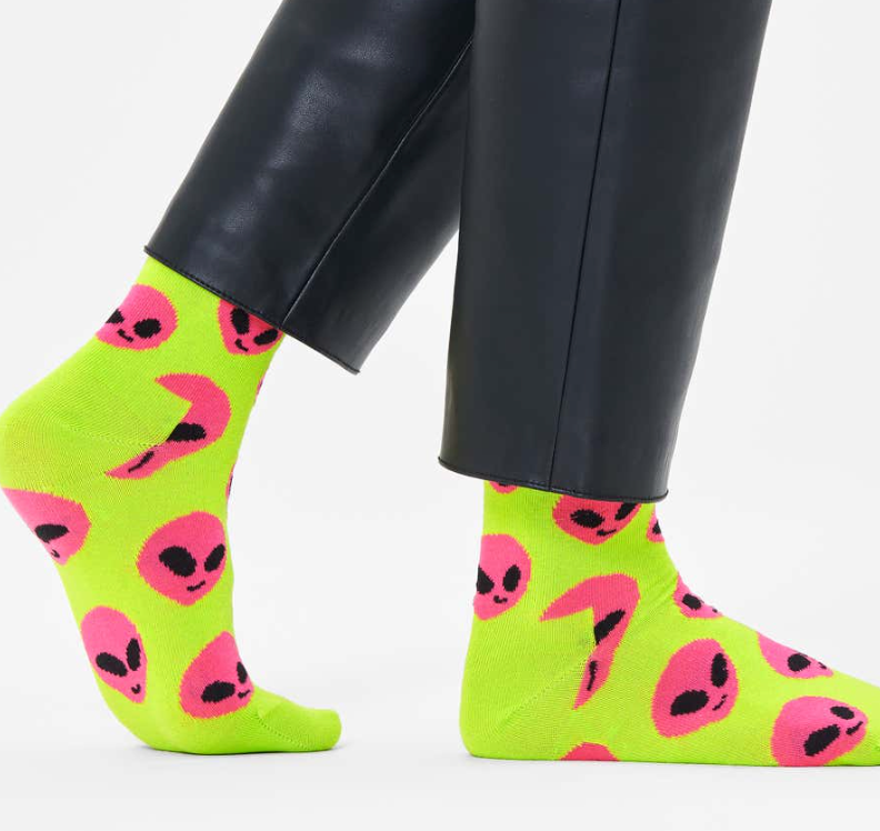 Calze HAPPY SOCKS alieno fluo