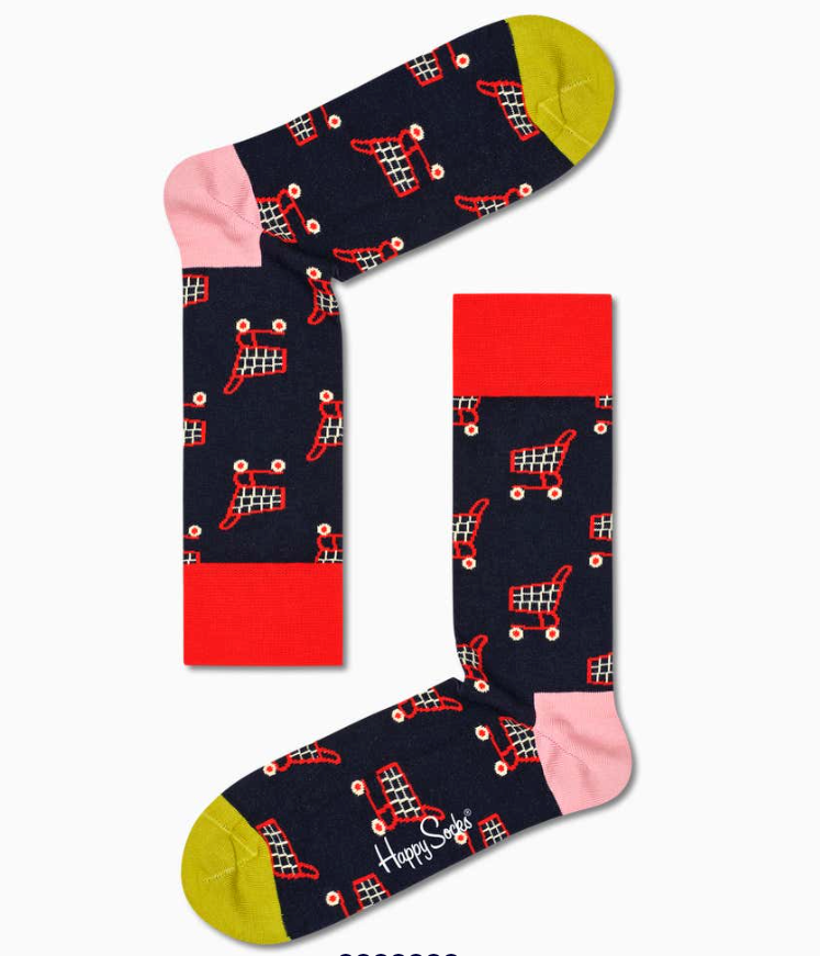 Calze HAPPY SOCKS carrelli spesa