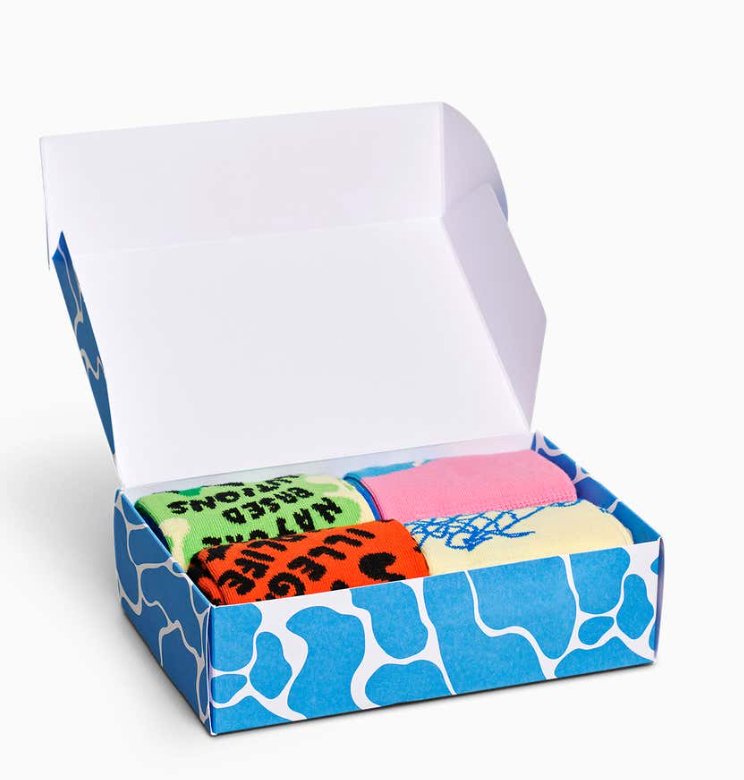 Kit 4 Calze HAPPY SOCKS WWF