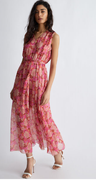 Vestito LIUJO floreale da cerimonia