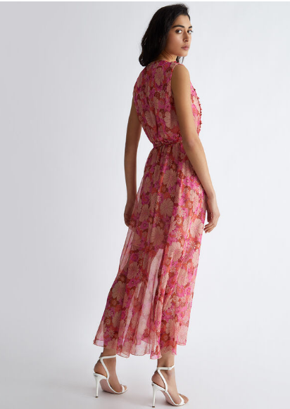 Vestito LIUJO floreale da cerimonia