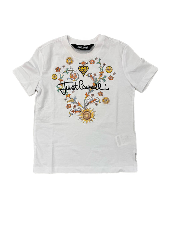 T-shirt JUST CAVALLI R Logo Sign Twigs