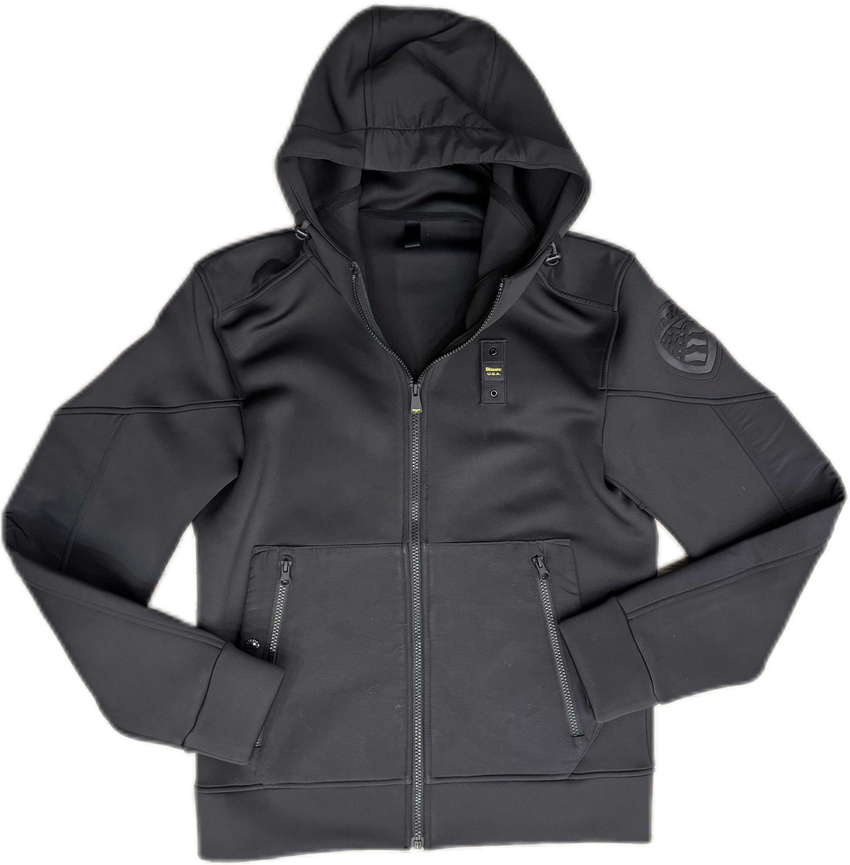 Felpa BLAUER SCUBA CON CAPUCCIO SURFACE