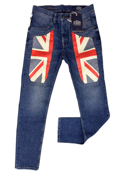 Jeans JECKERSON Toppa Inglese In Alcantara