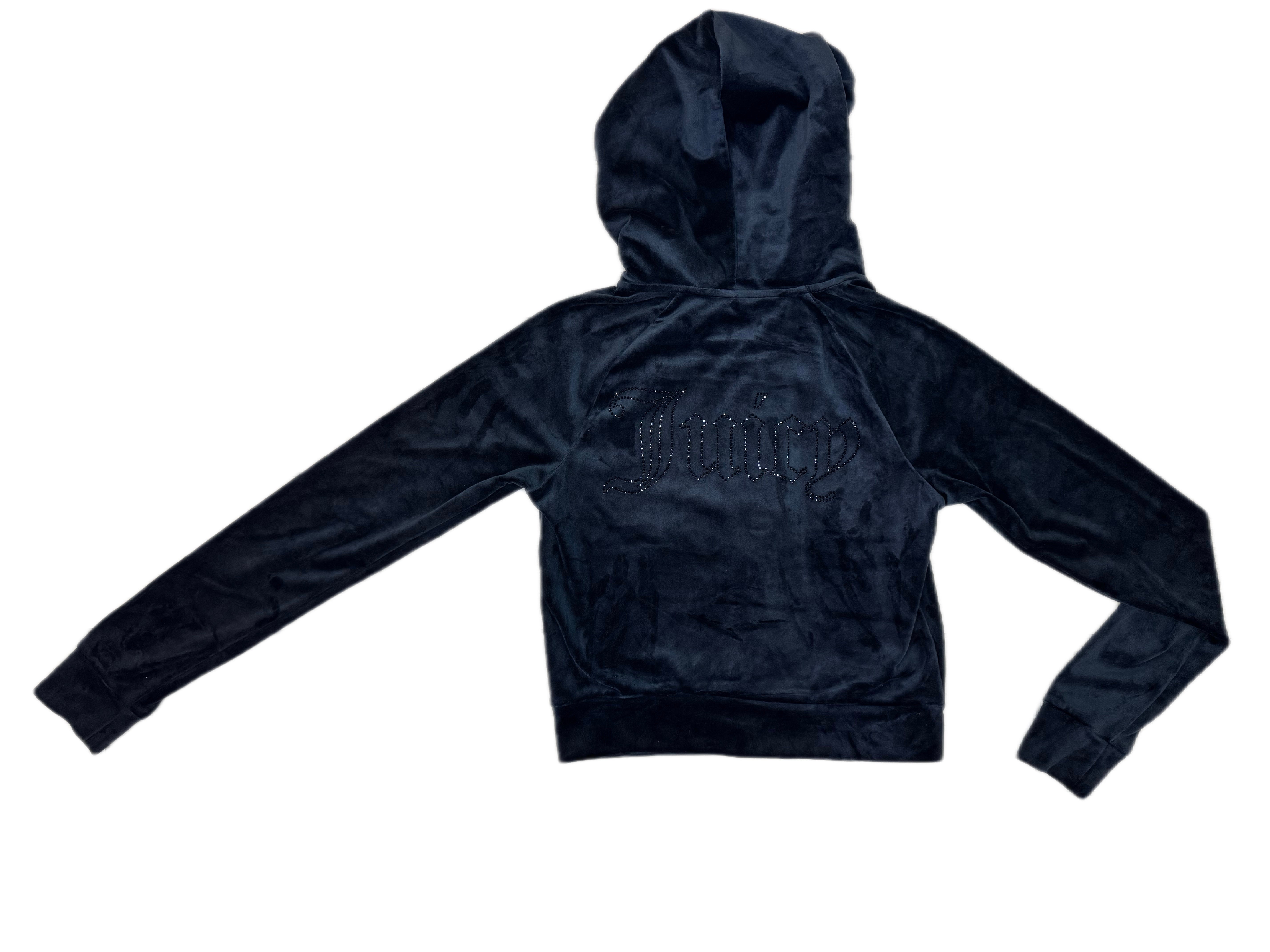 Felpa JUICY COUTURE in ciniglia con cappuccio