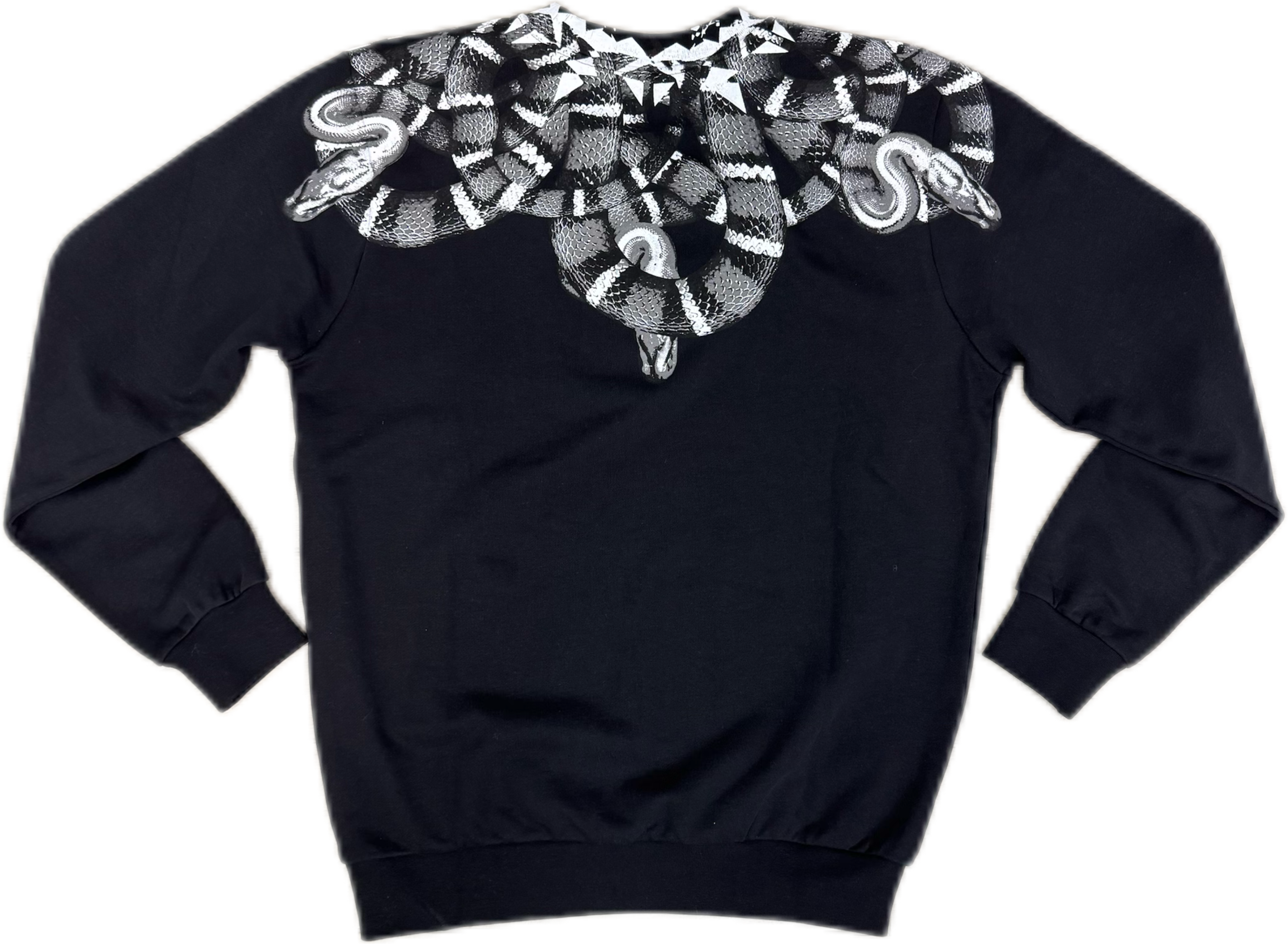 Felpa MARCELO BURLON girocollo con serpenti