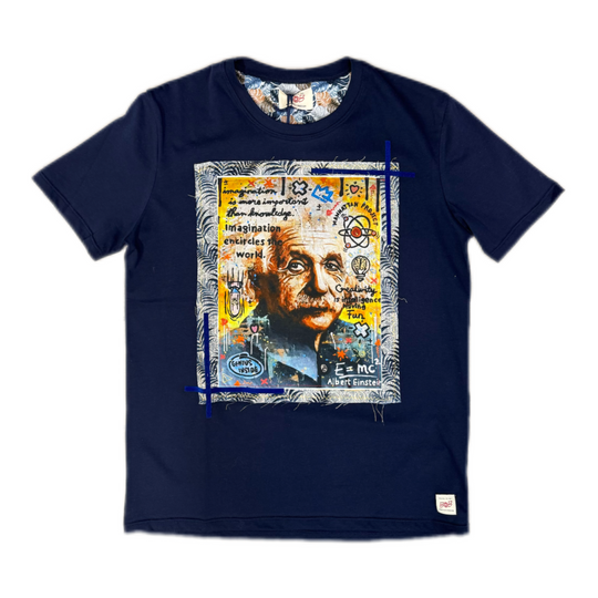 T-shirt BOB ricamata Einstein