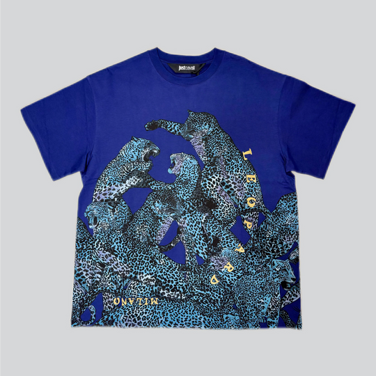 T-shirt JUST CAVALLI stampa leopardi