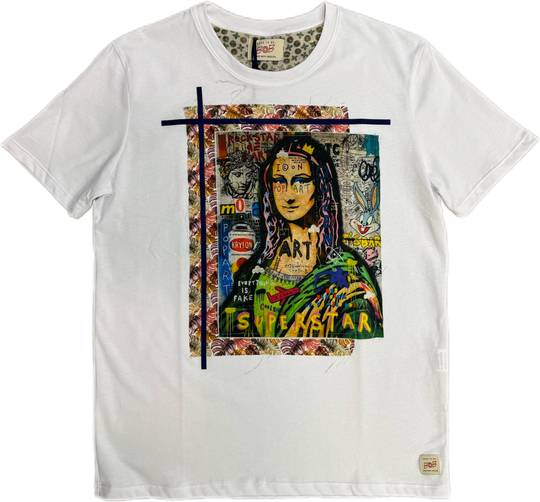 T-shirt BOB ricamata Monna Lisa