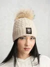BERRETTO BLAUER USA CON PON PON MAROTTA