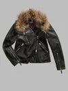 Chiodo BLAUER con pelliccia Cherry