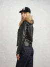 Chiodo BLAUER con pelliccia Cherry