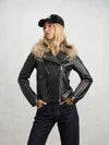 Chiodo BLAUER con pelliccia Cherry