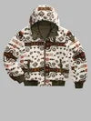 BOMBER BLAUER USA  REVERSIBILE IN NYLON E PILE BEECHER