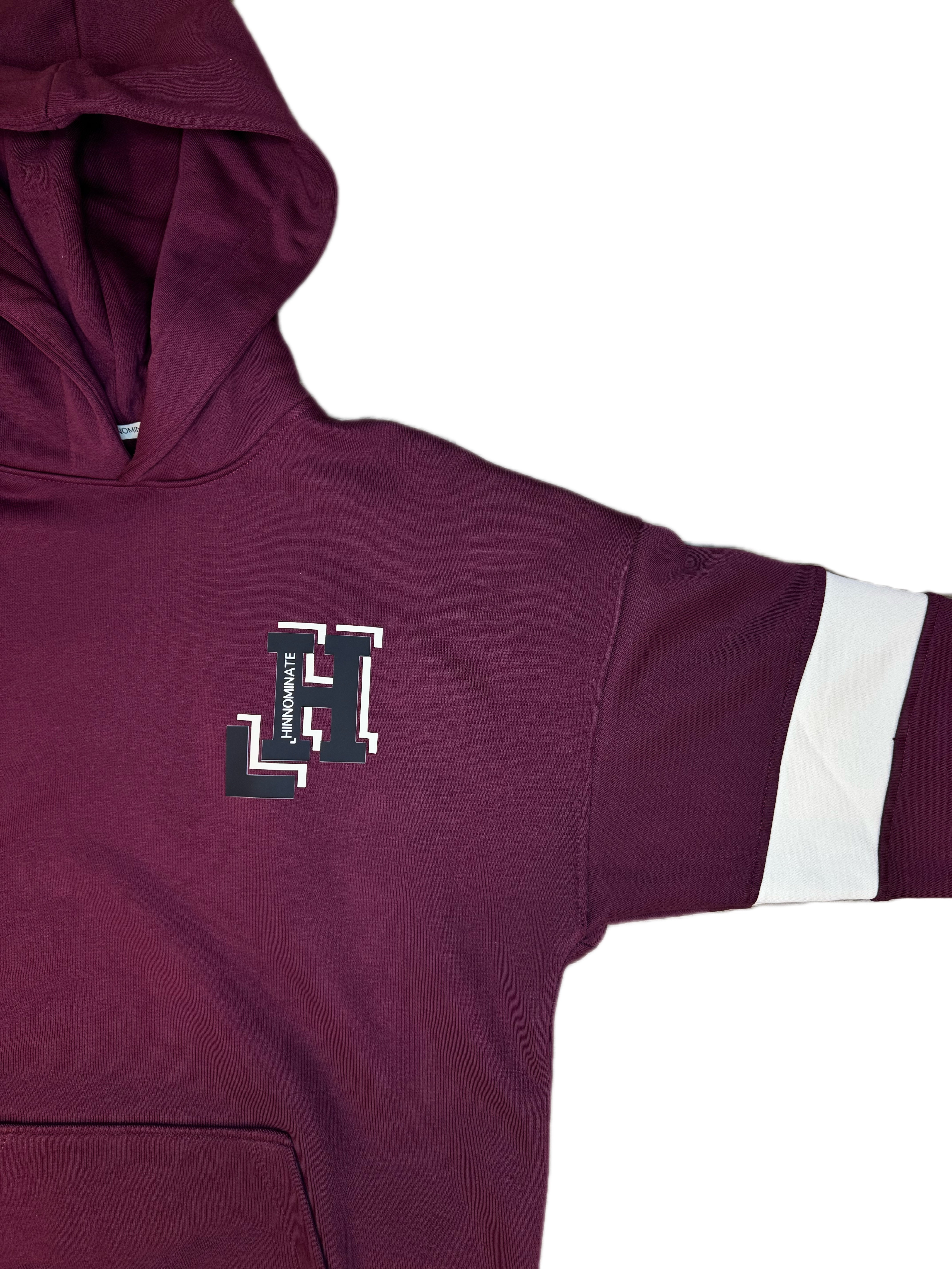 Felpa HINNOMINATE Cappuccio modello College