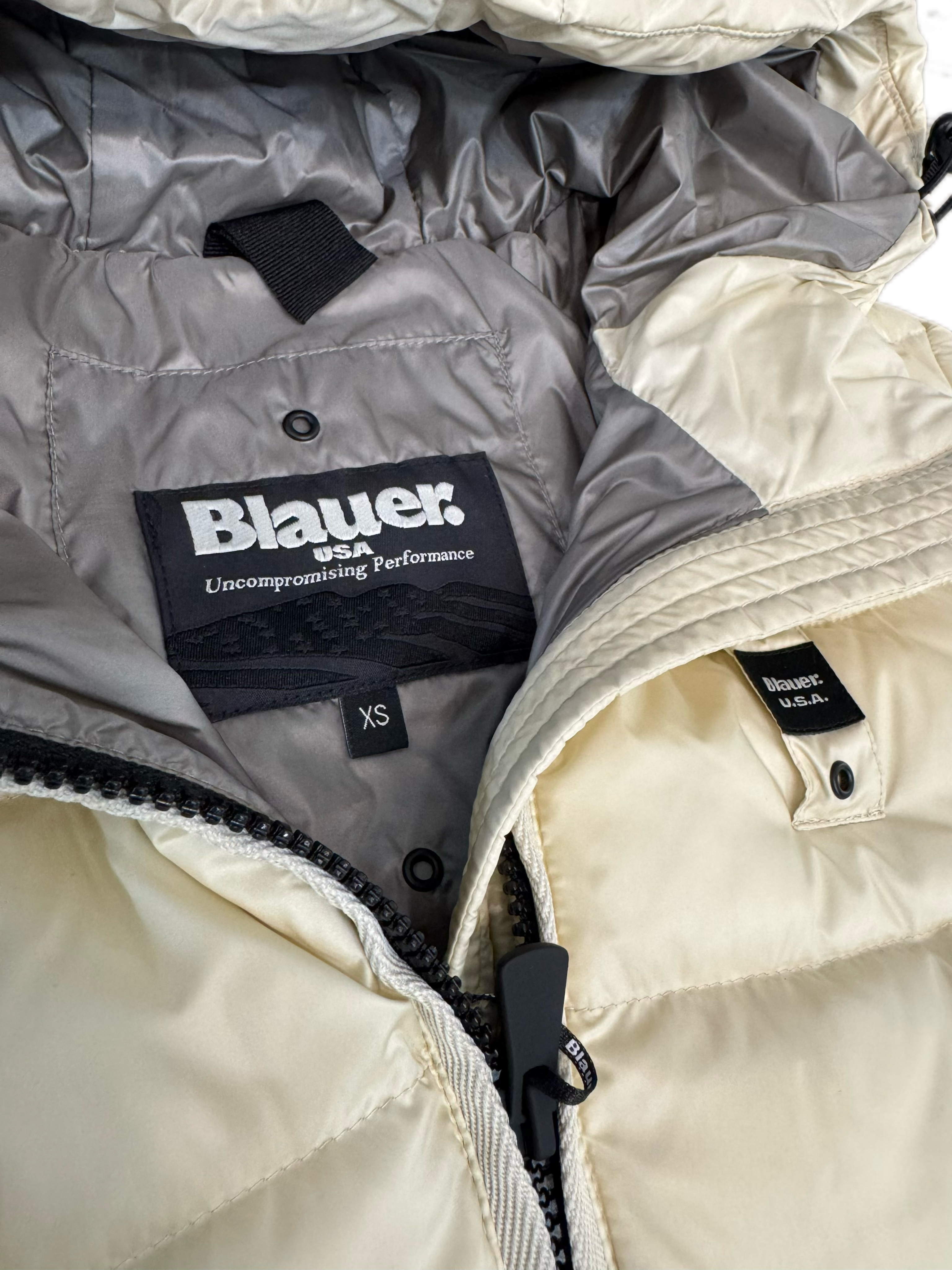 PIUMINO BLAUER USA LUNGO A RIGHE AGNES