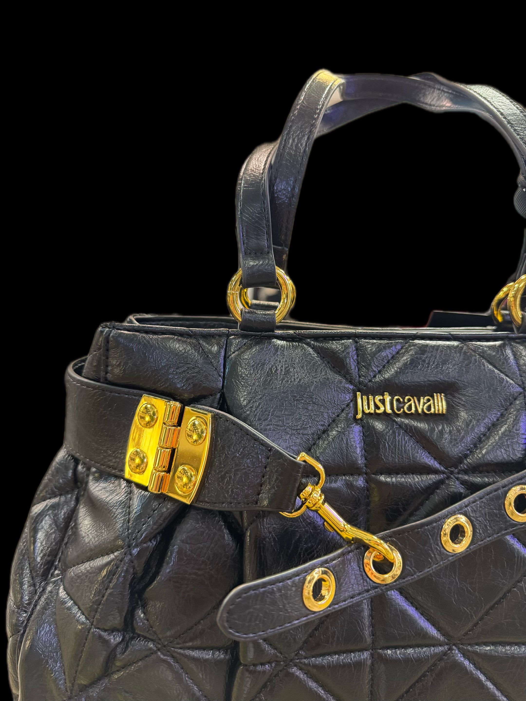 Borsa JUST CAVALLI a spalla modello matelassè
