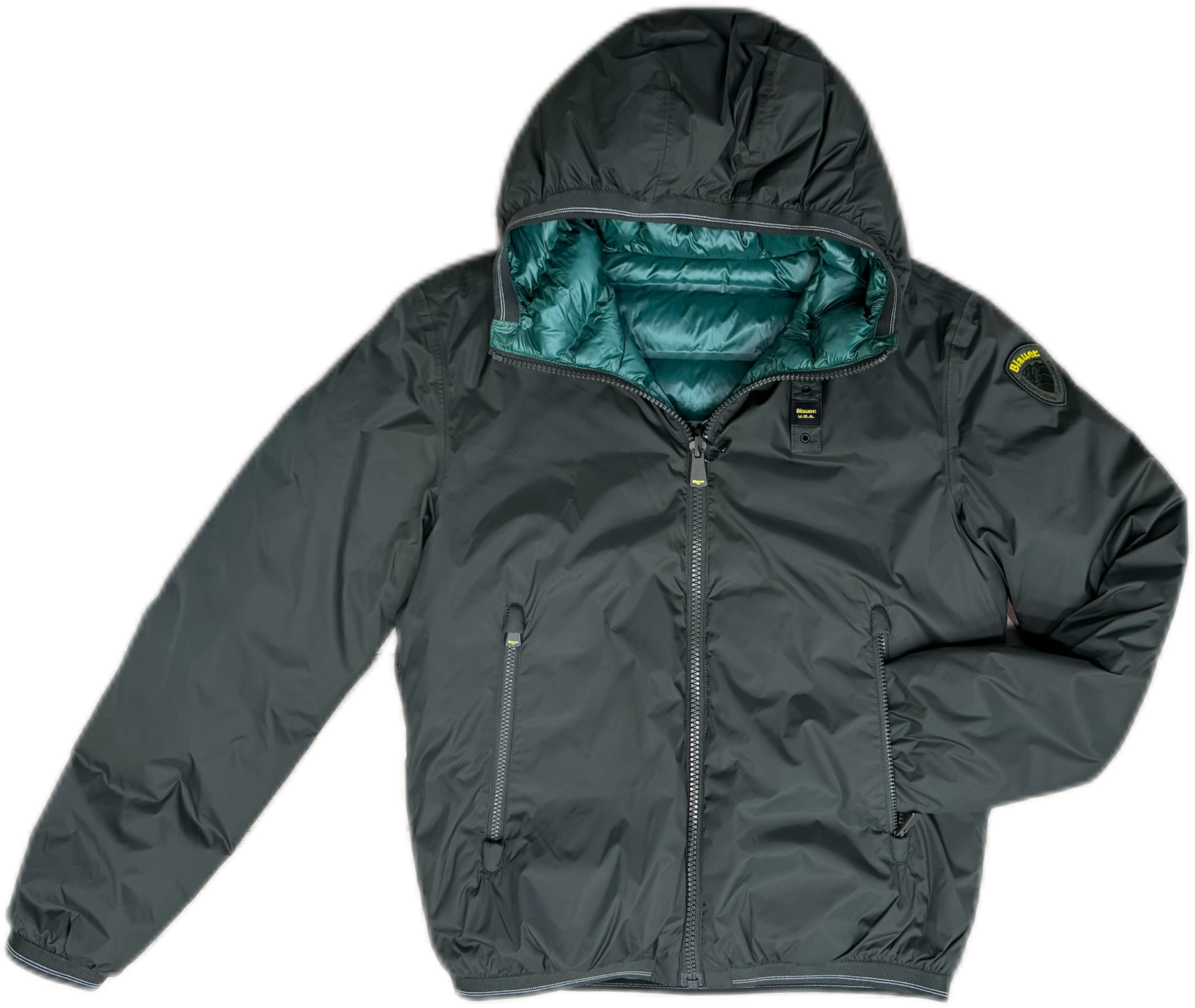 GIUBBETTO BLAUER USA REVERSIBILE TERMOSALDATO DONALD