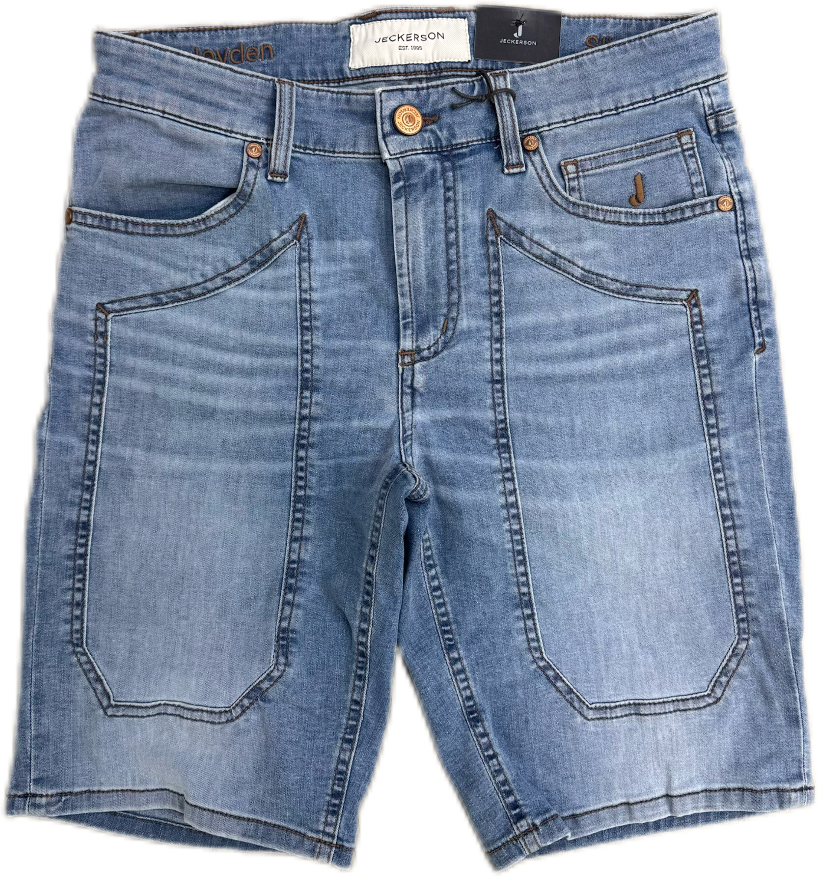 Bermuda JECKERSON jeans chiaro