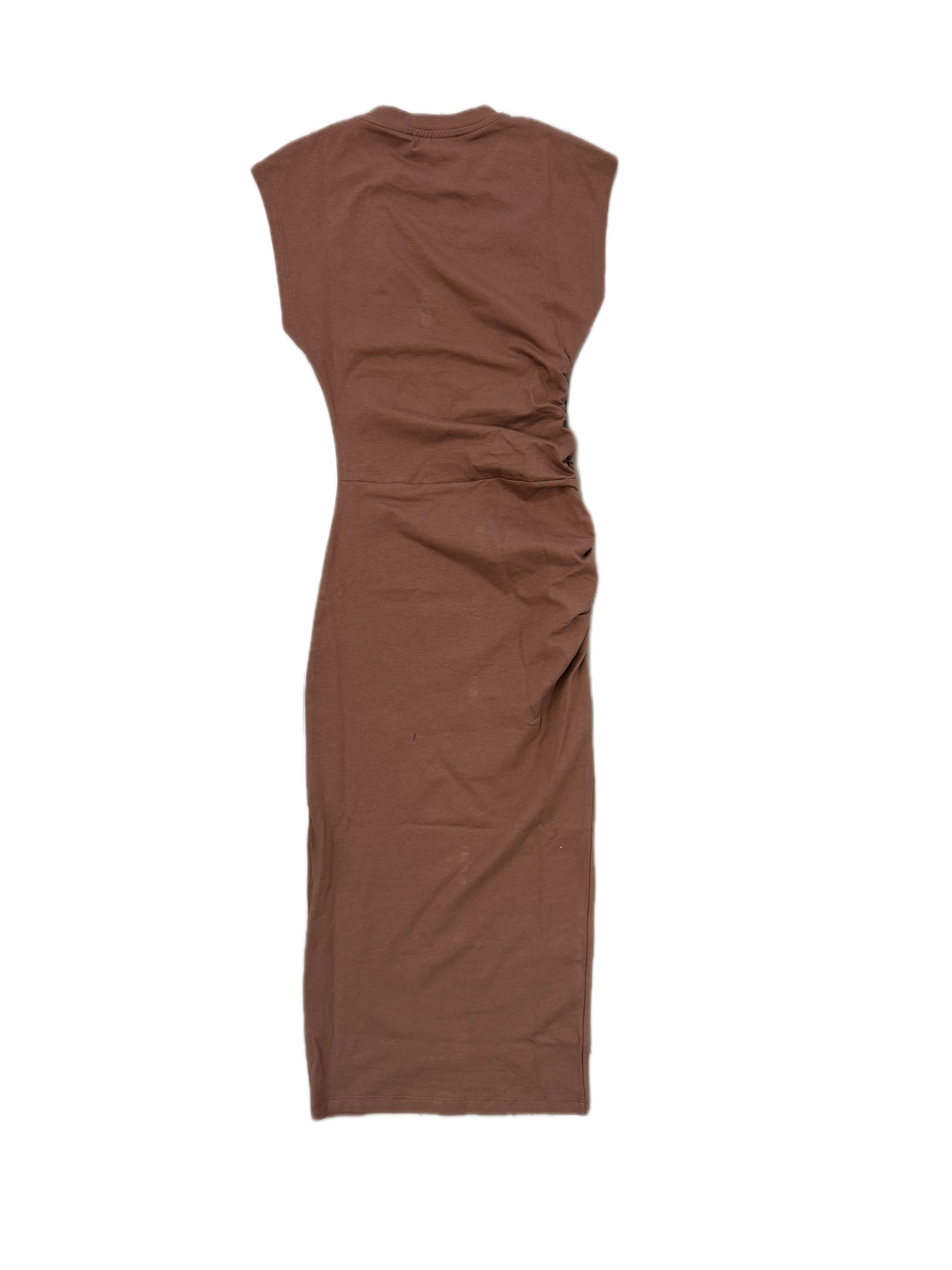 Abito Lungo HINNOMINATE In Bielastico Con Arricciatura Laterale