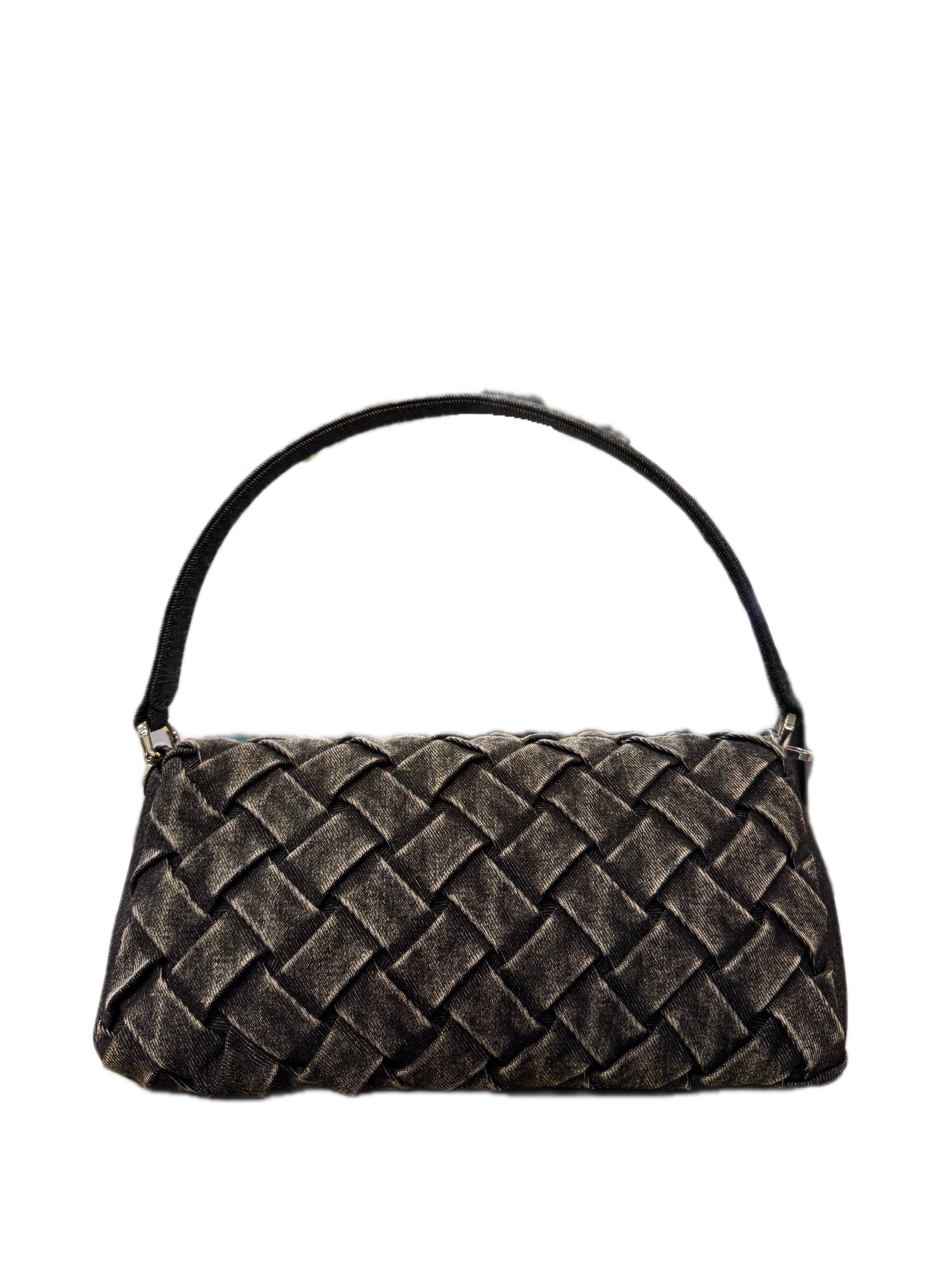 Borsa GAELLE PARIS Regular Shoulder strap Denim plissè