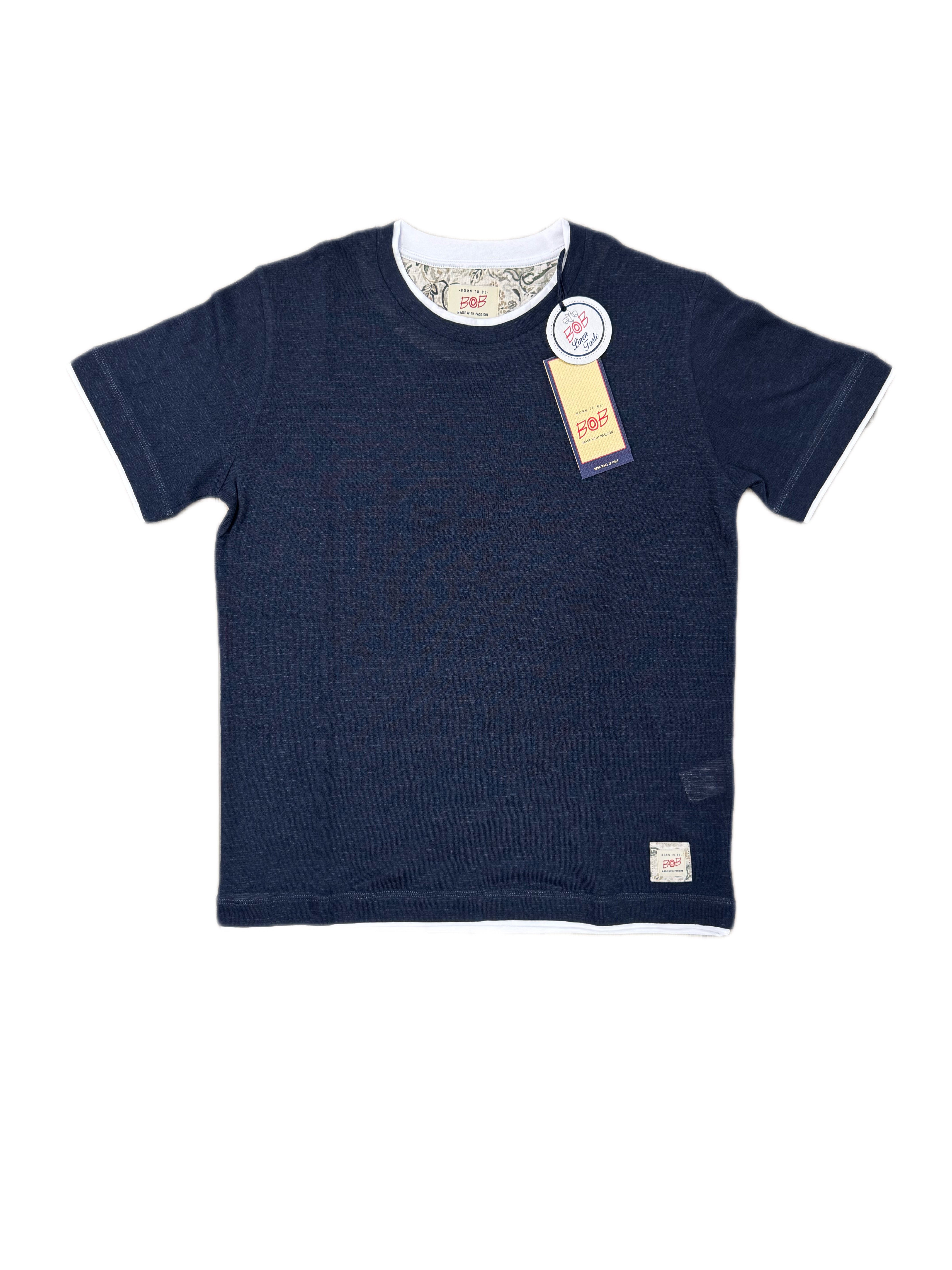 T-shirt BOB Lino Unito Con Jersey