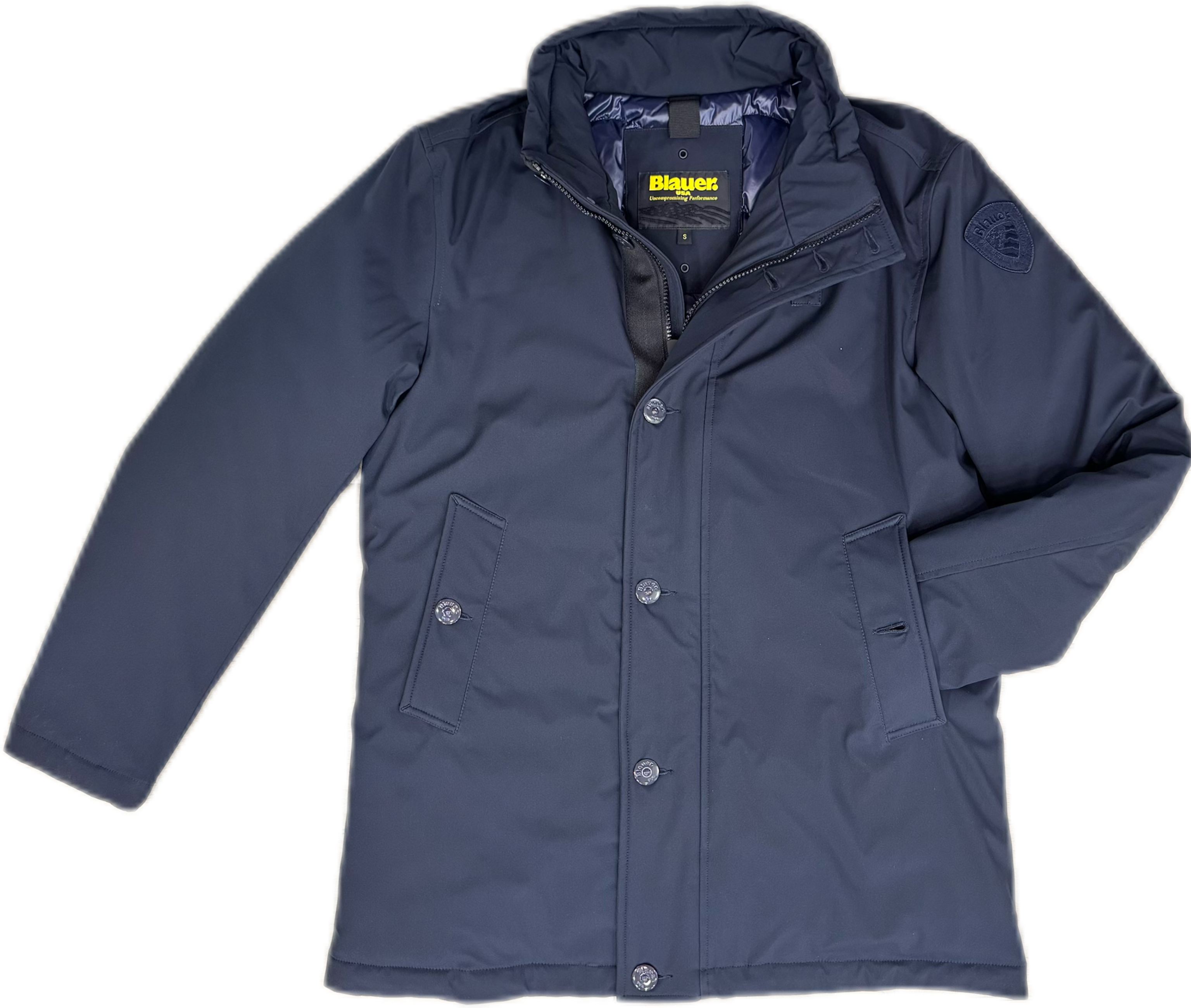PARKA BLAUER USA CON CAPPUCCIO REMOVIBILE CHESTER