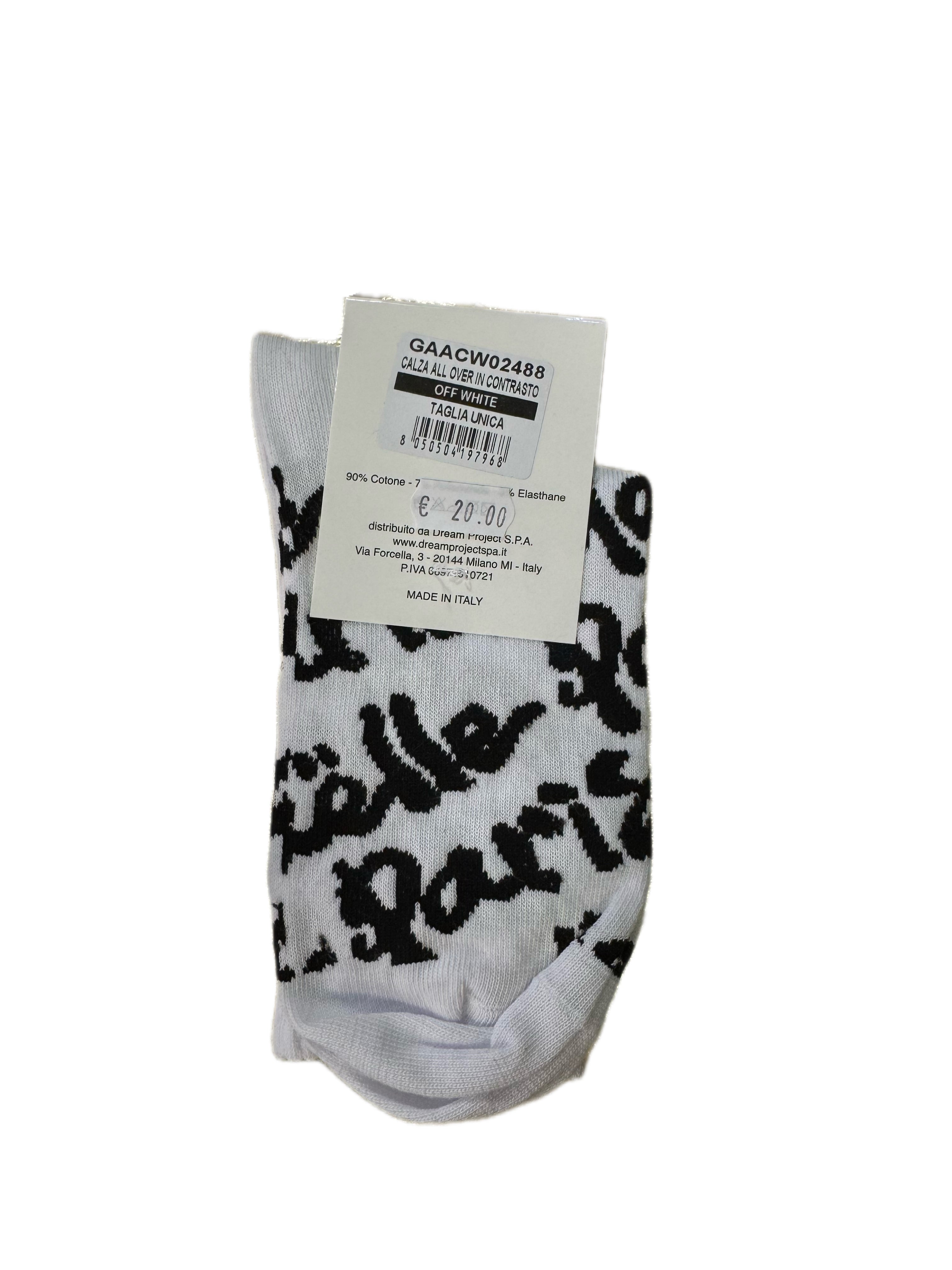 Calza GAELLE PARIS All Over In Contrasto