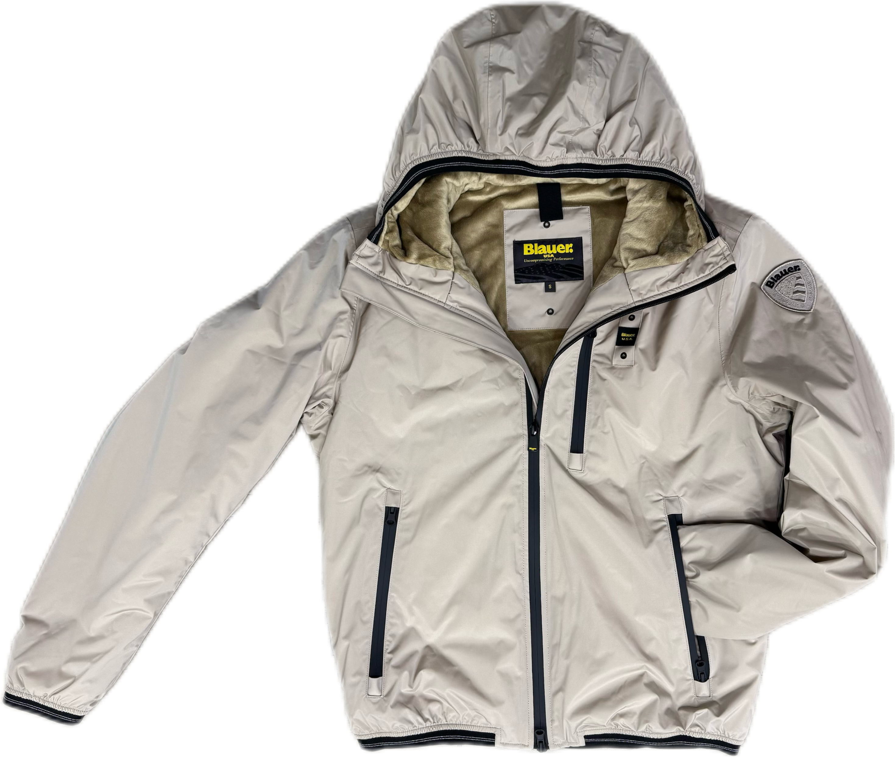 GIUBBETTO BLAUER USA CON INTERNO IN ECO PELLICCIA DEVON