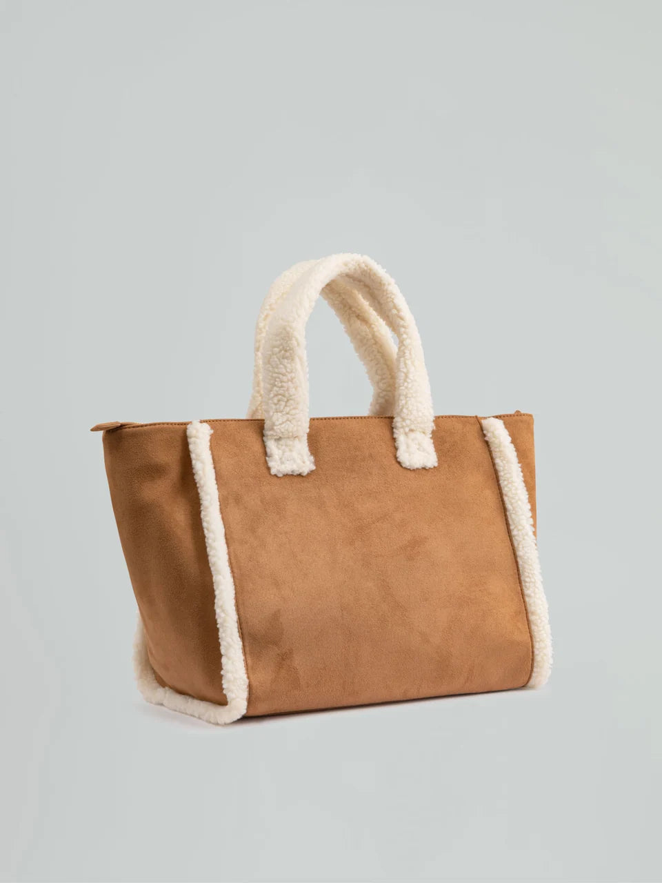 Borsa GAELLE PARIS Maxi shopper montone maxilogo corsivo
