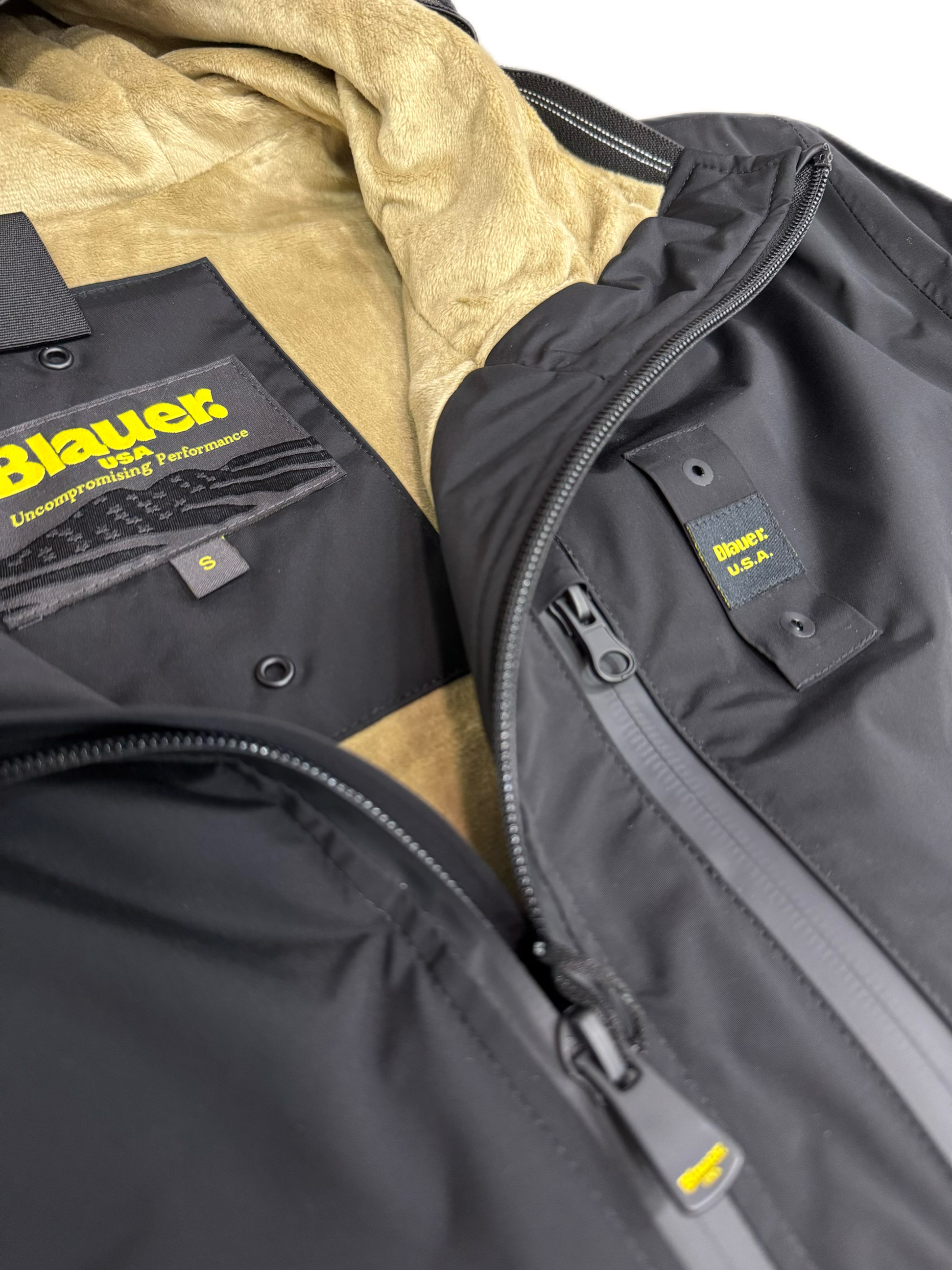 GIUBBETTO BLAUER USA CON INTERNO IN ECO PELLICCIA DEVON