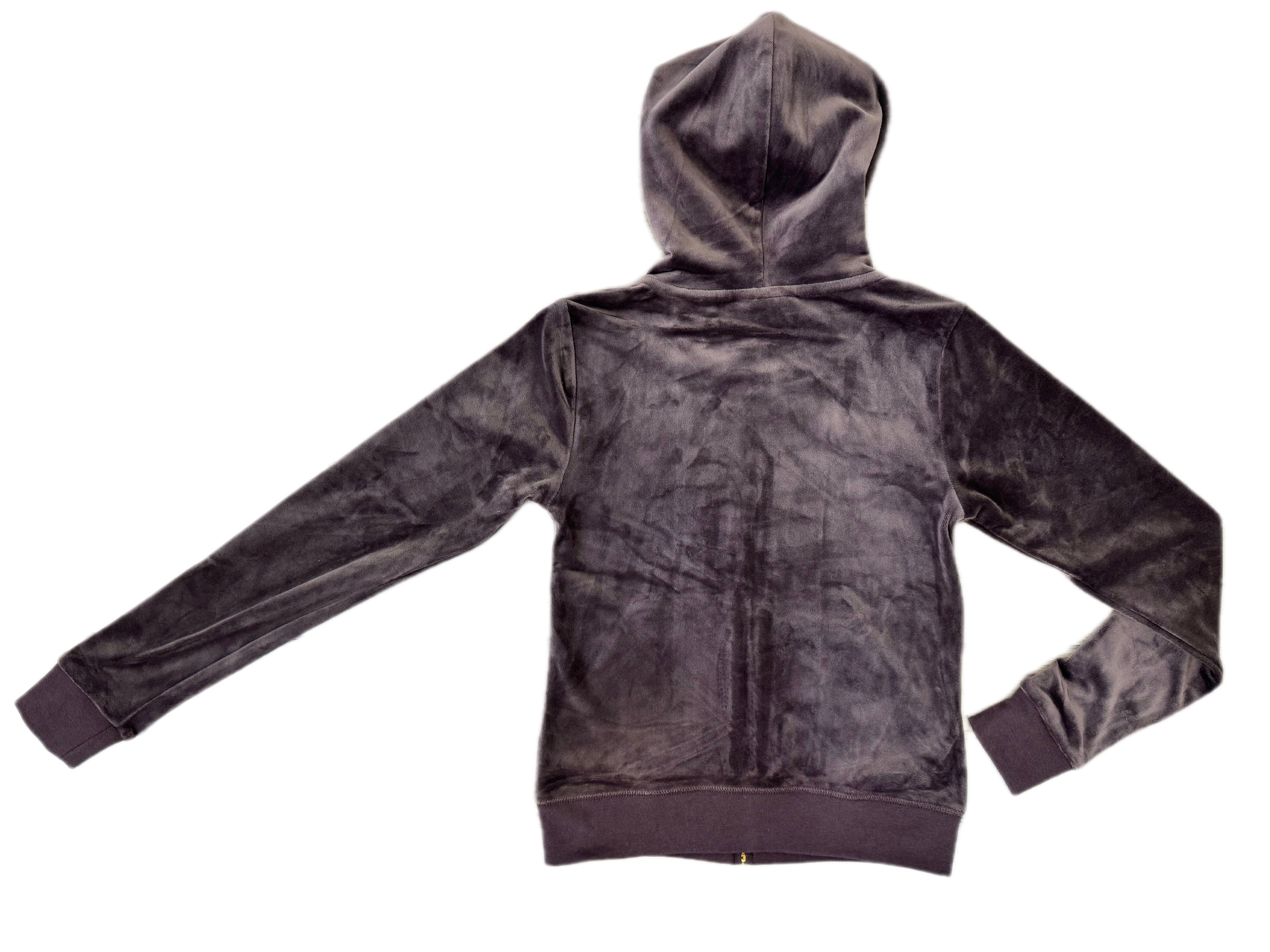 Felpa JUICY COUTURE in ciniglia marrone