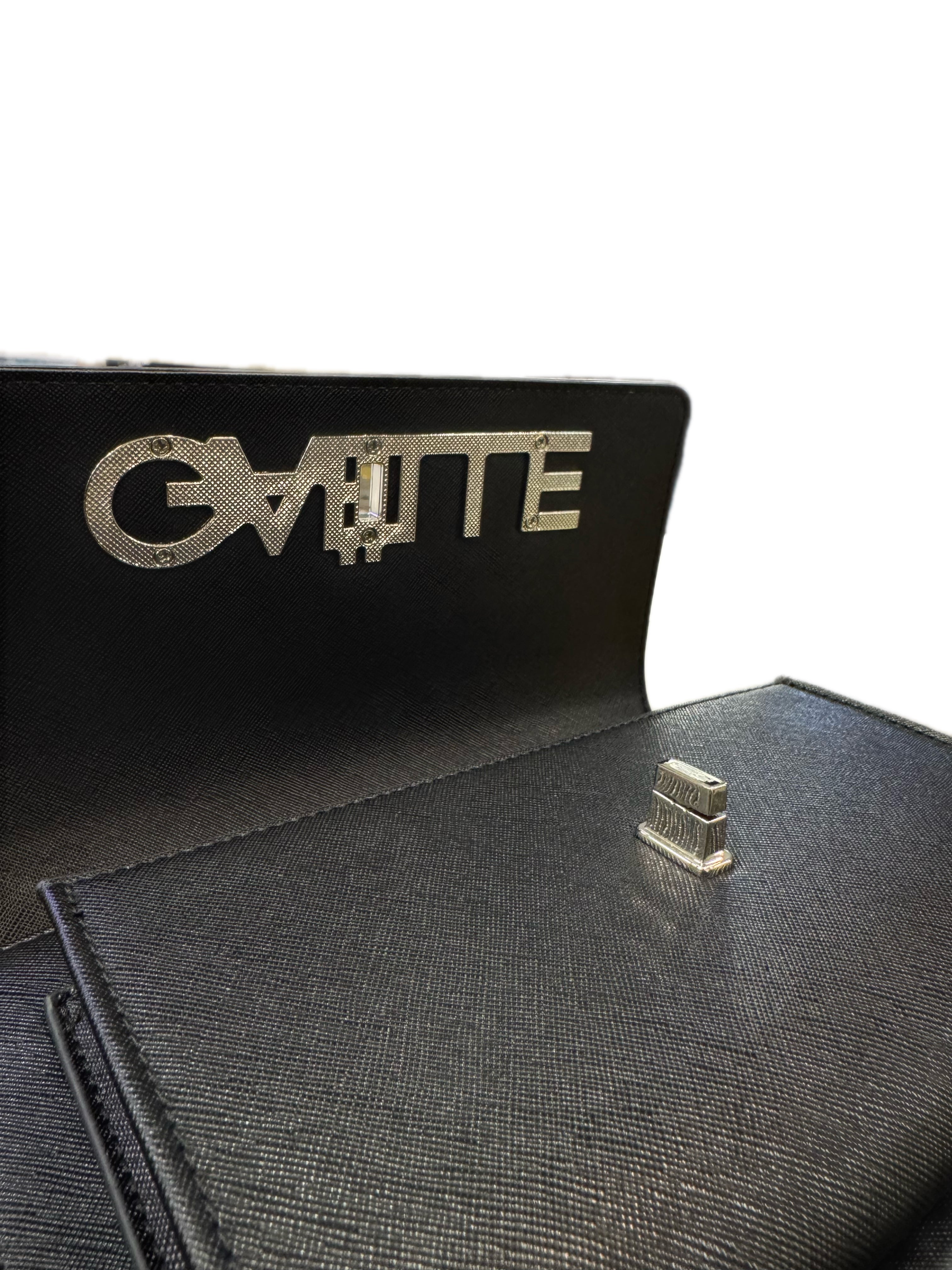 Borsa GAELLE PARIS Regular Shoulder Strap Maxigirello Argento