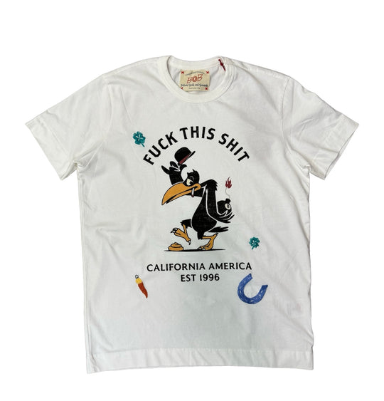 T-shirt BOB ricamata a mano