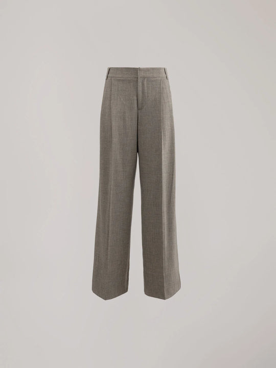 Pantalone HINNOMINATE  over con doppia pences in poliviscosa HMABW03203