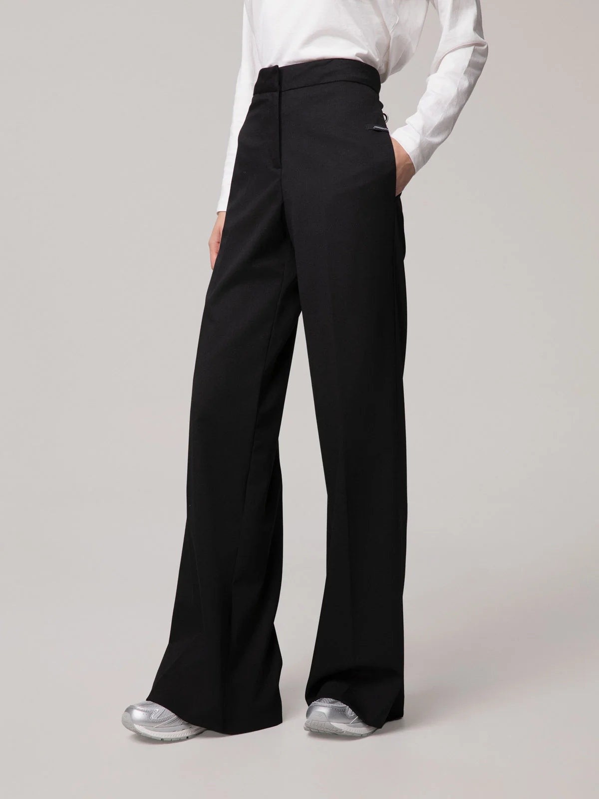 Pantalone HINNOMINATE flare in frescolana
