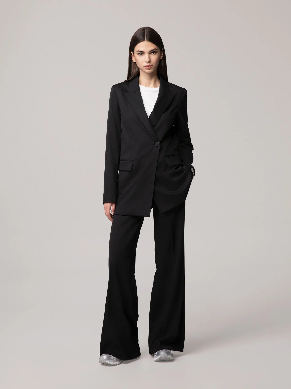 Pantalone HINNOMINATE flare in frescolana