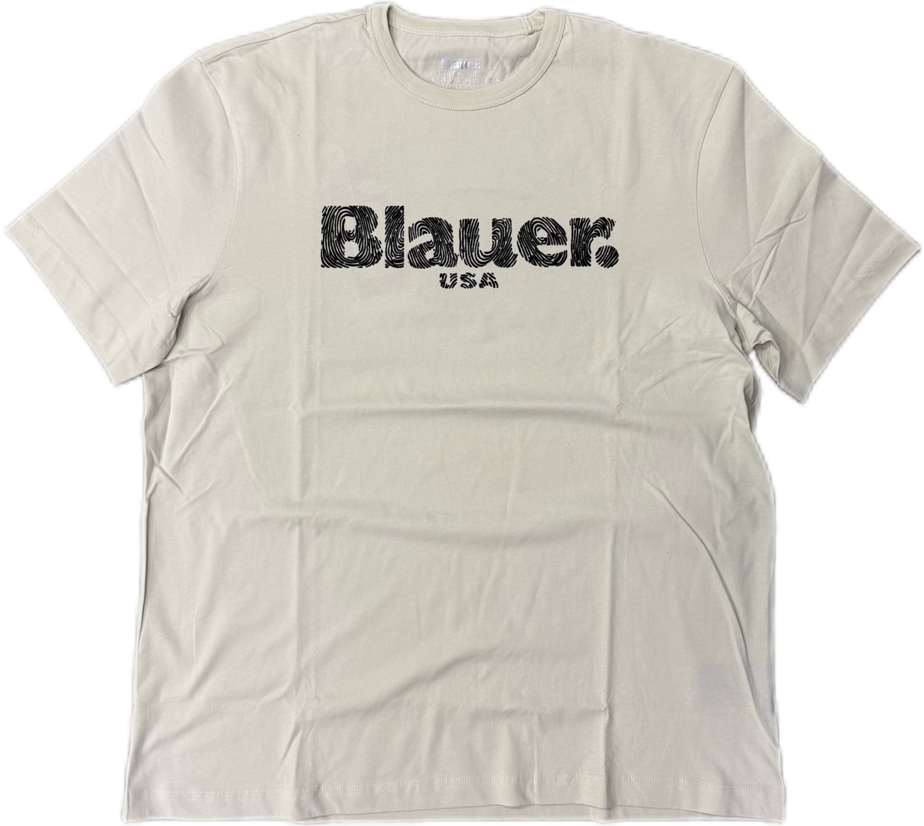 T-shirt BLAUER USA stampa logo in ciniglia
