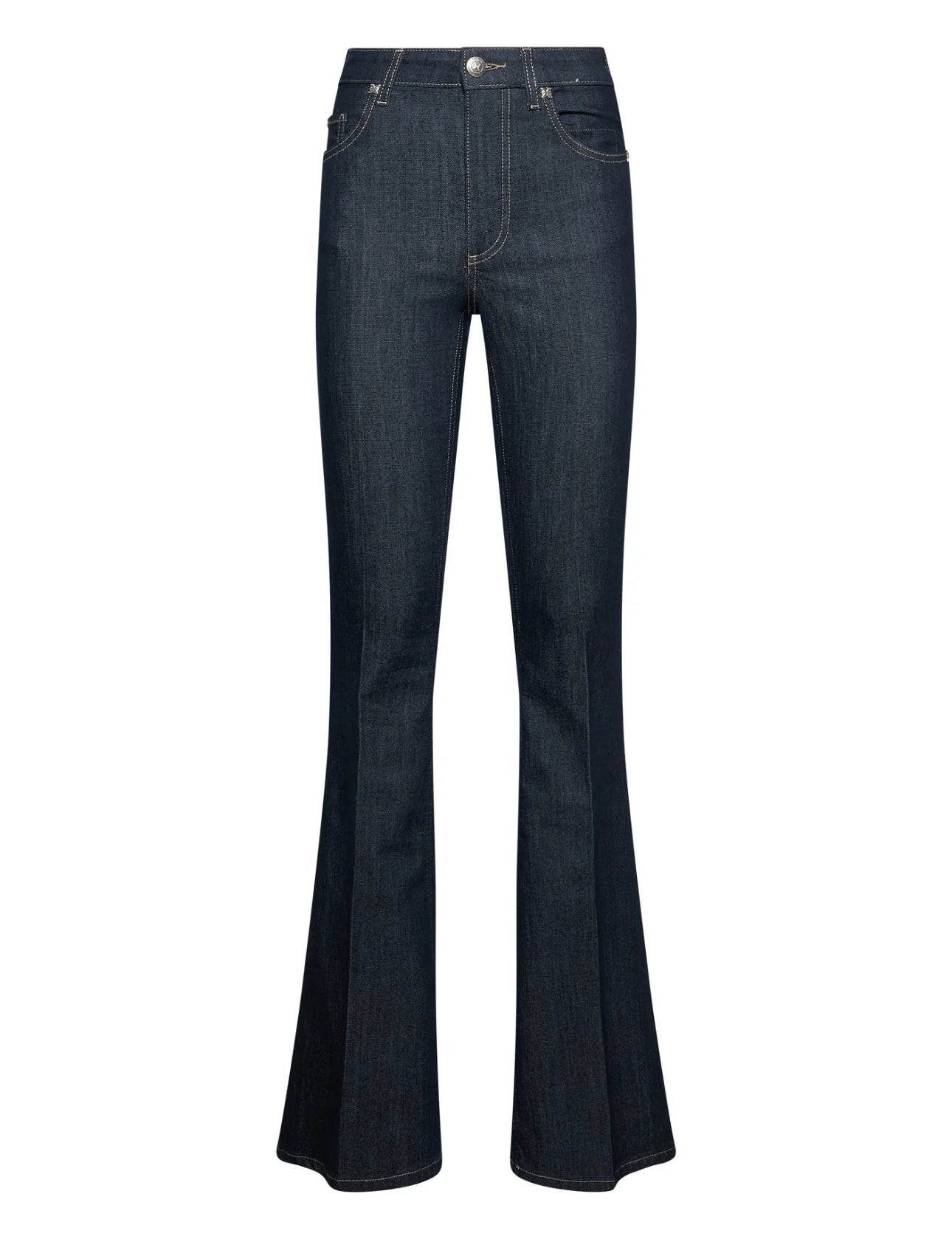 Jeans RICHMOND denim con design flare e vita regolare