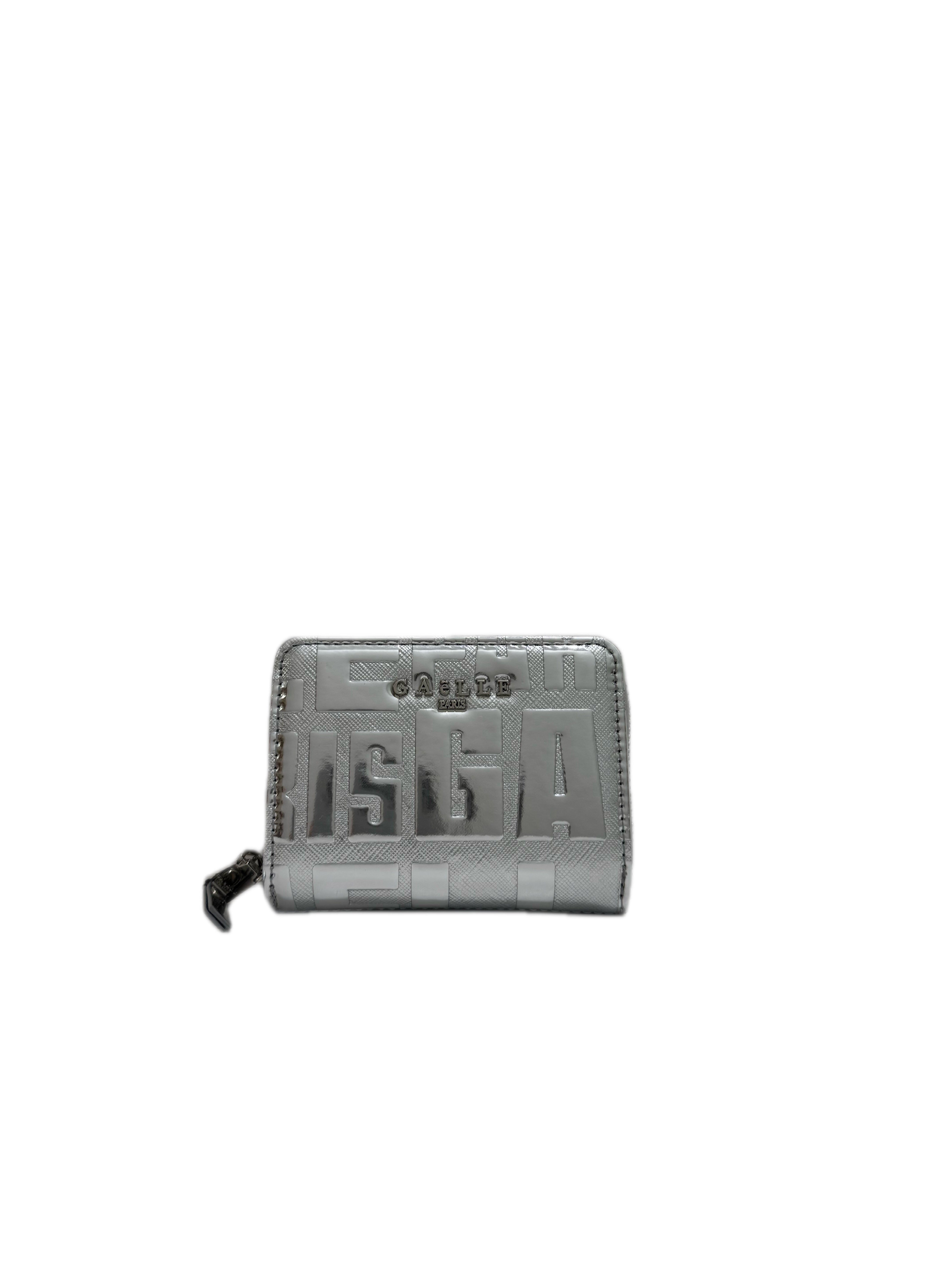 Portafoglio GAELLE PARIS Mini Zip Around Lettering In Vernice