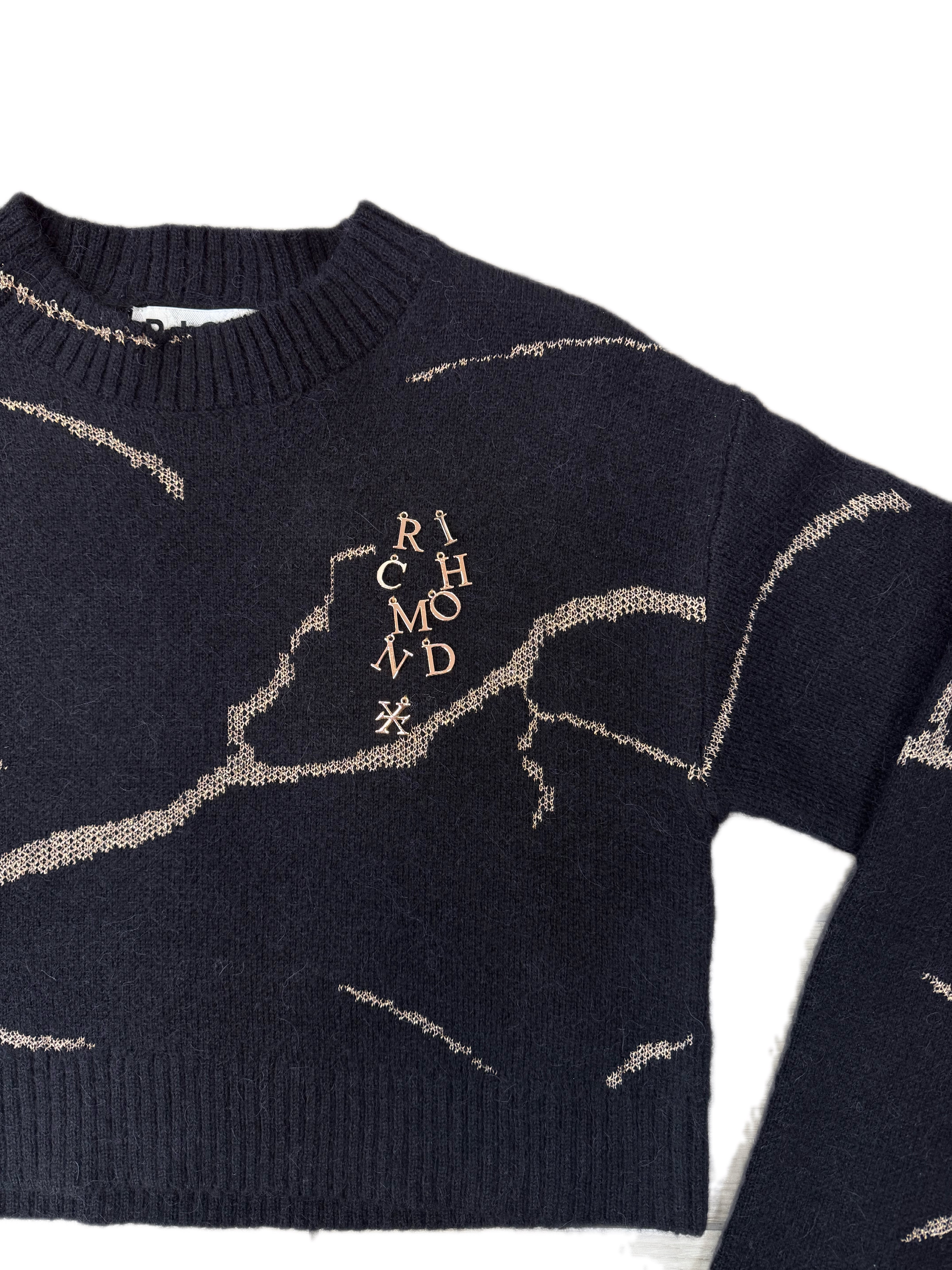 Maglia RICHMOND Con Venature In Lurex