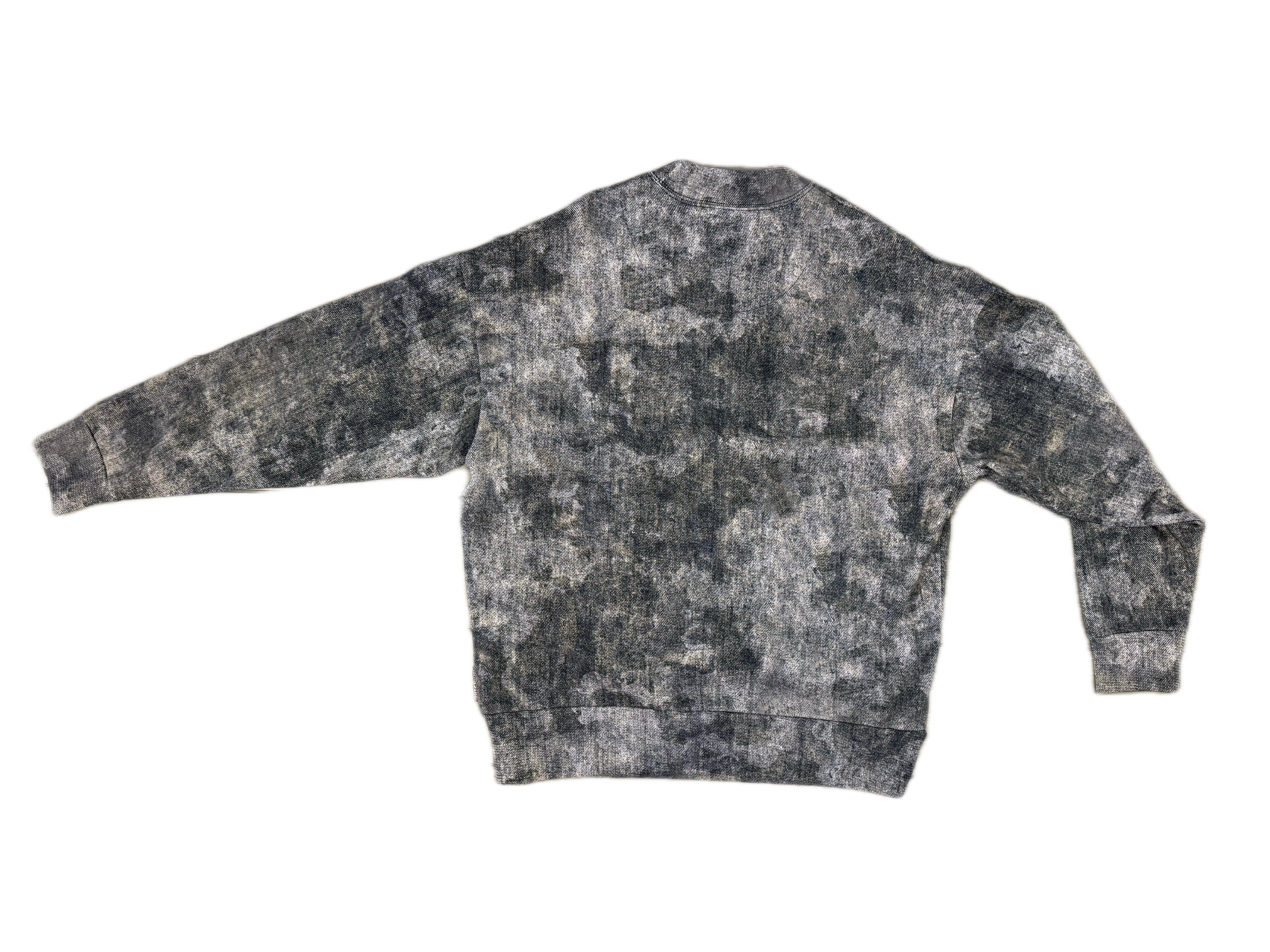 Felpa JUST CAVALLI texture allover e logo brillantini