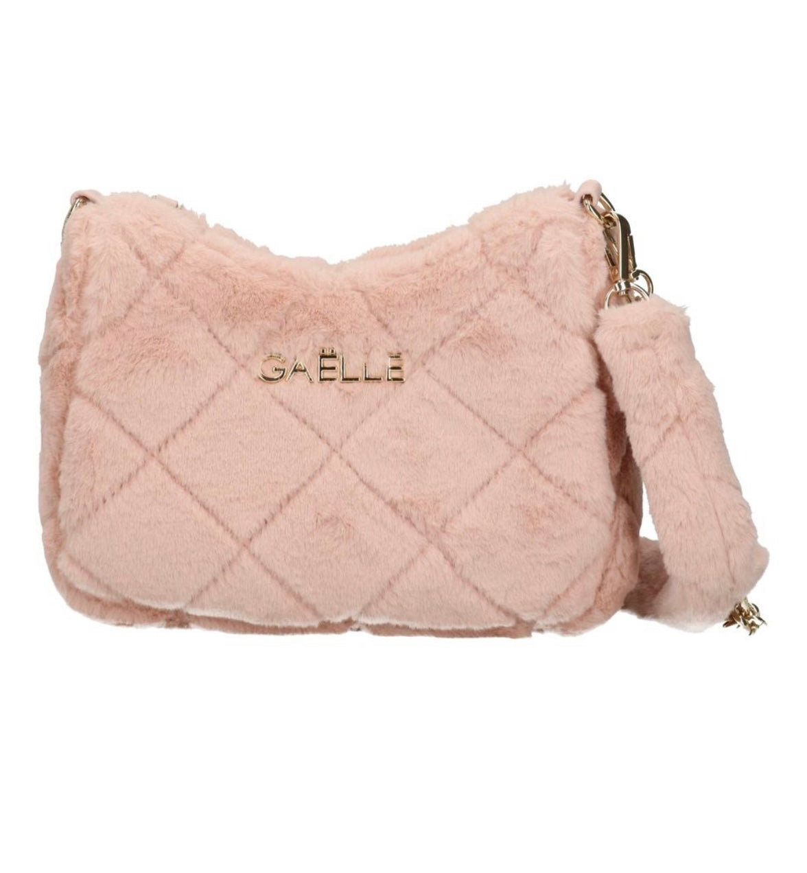 Borsa GAELLE PARIS Mini Moon Bag Matelassè In Ecofur